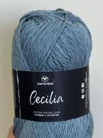 Svarta Faret CECILIA (285069 светлый джинс); 53% хлопок,33% вискоза, 14% лен; 50 г / 110 м